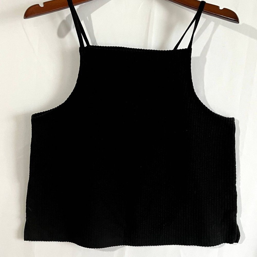 Madewell Black Waffle Tank